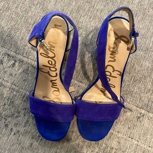 Sam Edelman super cute womens blue heels